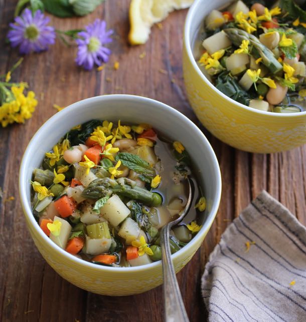 Hearty Spring Vegetable Soup